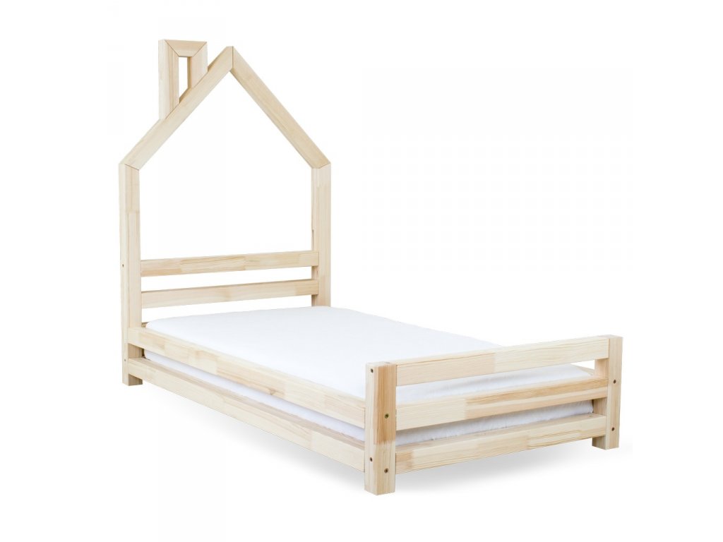 Кровать деревянная кровать из массива дуба Wally