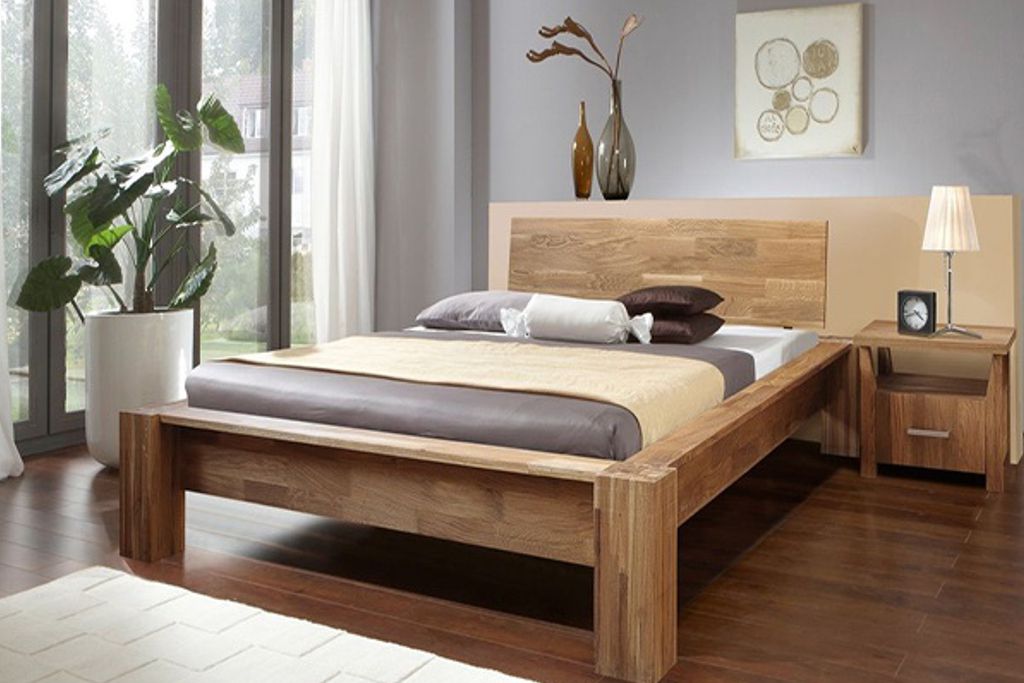 Кровати по издивидуальному заказу из мебельного щита